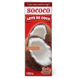 LEITE DE COCO SOCOCO 1L TP (COD 3639)